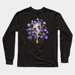 Bluebells, mirror and starlings Long Sleeve T-Shirt